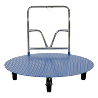Chariot &agrave; plateforme ergonomique Sécurité Médic