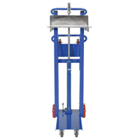 Gerbeur &agrave; plateforme hydraulique, M&eacute;canisme Pompe au pied, Capacit&eacute; de 750 lb, Levage max de 52" Sécurité Médic