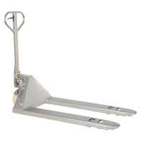 Transpalette, Acier inoxydable, 48" lo x 27" la, Capacit&eacute; 5500 lb Sécurité Médic
