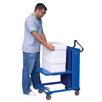 Self Elevating Tables, 20" L x 20" W, Steel, 230 lbs. Capacity Sécurité Médic