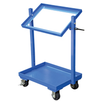 Stock Cart, Steel, 30-11/16" W x 19-1/4" D, 2 Shelves, 200 lbs. Capacity Sécurité Médic