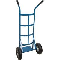 All-Welded Hand Truck, Dual Handle, Steel, 46" Height, 600 lbs. Capacity Sécurité Médic