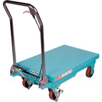Heavy-Duty Hydraulic Scissor Lift Table, 32" L x 19-3/4" W, Steel, 660 lbs. Capacity Sécurité Médic
