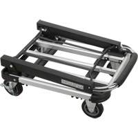 Chariots &agrave; plateforme pliants, Aluminium, 300 lb, 28" lo x 16" la, Hauteur 32" Sécurité Médic