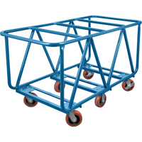 Flat Bed Lumber Cart, 60" x 30" x 33", 2500 lbs. Capacity Sécurité Médic