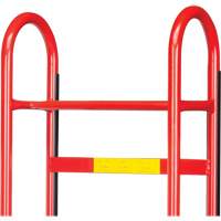 Diable de calibre industriel pour &eacute;lectrom&eacute;nagers, Acier, Capacit&eacute; 550 lb, 24" la x 59" h Sécurité Médic