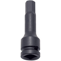 Jeu de douilles &agrave; chocs hexagonales SAE 1/2" PHB-1208 8 mcx Sécurité Médic