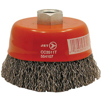 CC3511T High Performance NC Premium Crimped Cup Brush Sécurité Médic