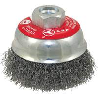 High Performance Crimped Cup Brush Sécurité Médic