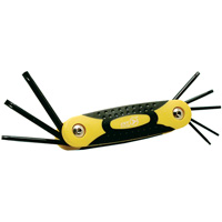 Jeu de cl&eacute;s pliables, 8 mcx, Torx Sécurité Médic