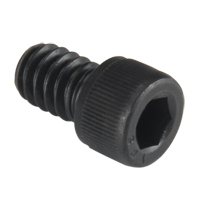 Socket Head Cap Screw, 1/4" Dia. x 3/8" L, Black Oxide Sécurité Médic