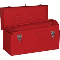 Heavy-Duty Tool Box, 8-1/2" D x 20" W x 9-1/2" H, Red Sécurité Médic