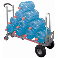 Three-Position Hand Trucks, Aluminum, 750 lbs. Capacity Sécurité Médic