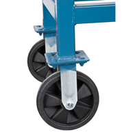 Elevated Platform Trucks, 48" L x 24" W, 2000 lbs. Capacity, Nylon Casters Sécurité Médic