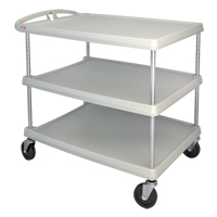 Chariot utilitaire myCart, 3 tiers, 26" x 36-7/8" x 36", Capacit&eacute; 500 lb Sécurité Médic