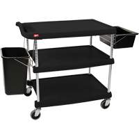 Chariot utilitaire myCart, 3 tiers, 20" x 35-1/2" x 30", Capacit&eacute; 400 lb Sécurité Médic