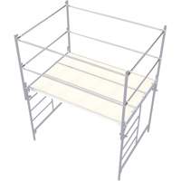 Accessoires pour &eacute;chafaudage - Barre de retenue, Barre de retenue, 2" la x 30" h Sécurité Médic
