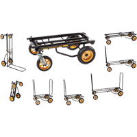RockNRoller&reg; Multi-Cart&reg; 8-in-1 Equipment Transporter - All Terrain, Steel, 500 lbs. Capacity Sécurité Médic
