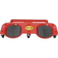 Rolling Knee Dolly, Plastic, Red, 350 lbs. Capacity Sécurité Médic