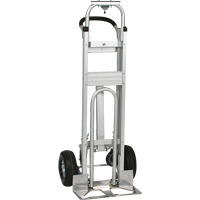 Three-Position Spartan III Convertible Hand Truck, Aluminum, 750 lbs. Capacity Sécurité Médic
