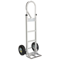 Knocked Down Hand Truck, P-Handle Handle, Aluminum, 52-1/8" Height, 500 lbs. Capacity Sécurité Médic