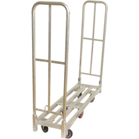 U-Boat Platform Truck, 59-1/2" L x 16" W, 1750 lbs. Capacity, Polyurethane Casters Sécurité Médic