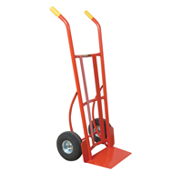 Diable robuste pour l'entrep&ocirc;t - TM-PB, Prise Double, Acier, Hauteur de 50-1/2", Capacit&eacute; 700 lb Sécurité Médic