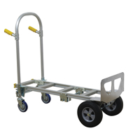 SPTN-JR-T18-SR Spartan Jr. Convertible Hand Truck, Aluminum, 1000 lbs. Capacity Sécurité Médic