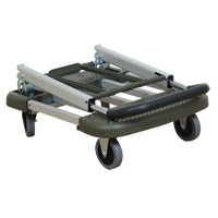 Telefolding Platform Truck, Aluminum, 330 lbs., 29-1/2" L x 17-1/2" W, 36-1/2" High Sécurité Médic