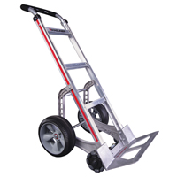 Diable autostabilisant, Prise Continu, Aluminium, Hauteur de 55'', Capacit&eacute; 500 lb Sécurité Médic