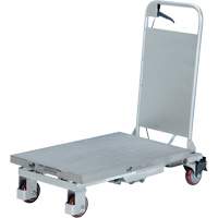 Table &eacute;l&eacute;vatrice hydraulique manuelle &agrave; ciseaux, 27-1/2" lo x 17-5/8" la, Partiellement en acier inoxydable, Capacit&eacute; 400 lb Sécurité Médic