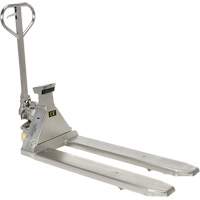 Scale Pallet Truck, 45.69" L x 21.875" W, 5000 lbs. Cap. Sécurité Médic