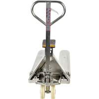 Scale Pallet Truck, 45.69" L x 21.875" W, 5000 lbs. Cap. Sécurité Médic
