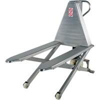 Pallet Lift Table, 45" L x 26-3/4" W, Stainless Steel, 2000 lbs. Capacity Sécurité Médic