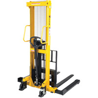 Gerbeur hydraulique manuel, Fonctionnement Pompe manuelle, Capacit&eacute; 2000 lb, Lev&eacute;e max 35" Sécurité Médic