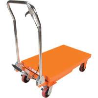 Hydraulic Scissor Lift Table, 32" L x 19-3/4" W, Steel, 1100 lbs. Capacity Sécurité Médic