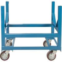 Pipe & Bar Cradle Truck, 24" L x 24" W x 34" H, 2500 lbs. Capacity, Polyurethane Wheels Sécurité Médic