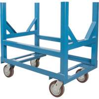 Pipe & Bar Cradle Truck, 24" L x 24" W x 34" H, 2500 lbs. Capacity, Polyurethane Wheels Sécurité Médic
