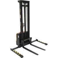Gerbeur &agrave; m&acirc;t double, Fonctionnement &eacute;lectrique, Capacit&eacute; 2200 lb, Lev&eacute;e max 150" Sécurité Médic