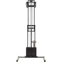 Gerbeur &agrave; m&acirc;t double, Fonctionnement &eacute;lectrique, Capacit&eacute; 2200 lb, Lev&eacute;e max 150" Sécurité Médic