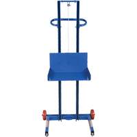 Plateforme &eacute;l&eacute;vatrice &agrave; profil bas pour charge l&eacute;g&egrave;re, M&eacute;canisme Treuil manuel, Capacit&eacute; de 400 lb, Levage max de 55" Sécurité Médic