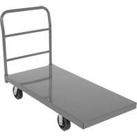 Platform Truck, 48" L x 24" W, 2000 lbs. Capacity, Rubber Casters Sécurité Médic