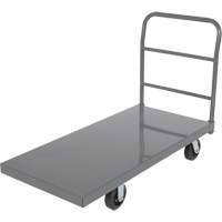 Platform Truck, 48" L x 24" W, 2000 lbs. Capacity, Rubber Casters Sécurité Médic