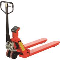 Eco Weigh-Scale Pallet Truck, 45" L x 22.5" W, 4400 lbs. Cap. Sécurité Médic