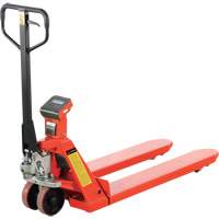 Eco Weigh-Scale Pallet Truck with Thermal Printer, 45" L x 22.5" W, 4400 lbs. Cap. Sécurité Médic