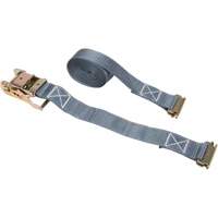 Ratchet Strap, E-Track System, 2" W x 16' L, 1333 lbs. (605 kg) Working Load Limit Sécurité Médic