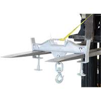 Double Swivel Hoisting Hook, 7-1/4" x  2-1/2" Fork Pocket Sécurité Médic