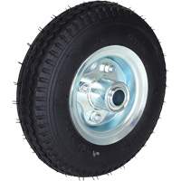Pneumatic Wheel Assembly, 8" (203.2 mm), 295 lbs. (133.8 kg.) Capacity Sécurité Médic