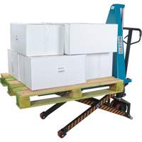Manual Scissor Skid Lift, 45-1/4" L x 20-1/4" W, Steel, 3300 lbs. Capacity Sécurité Médic