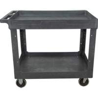 Utility Service Cart, 2 Tiers, 24-5/8" x 32-1/2" x 40", 550 lbs. Capacity Sécurité Médic
